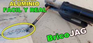 como soldar aluminio con un soldador electrico en cerrajeria